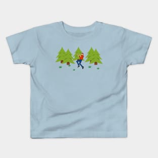 Thriller At The Christmas Tree Farm Kids T-Shirt